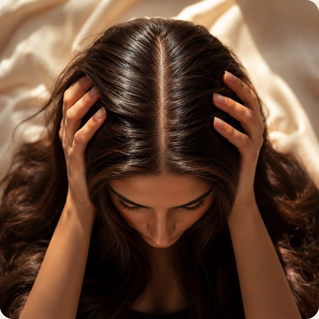 Healthy scalp routine