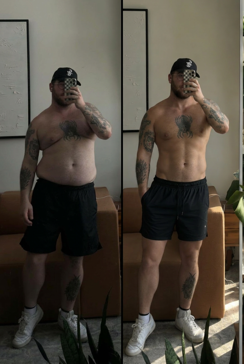 Omar weight loss before and after
